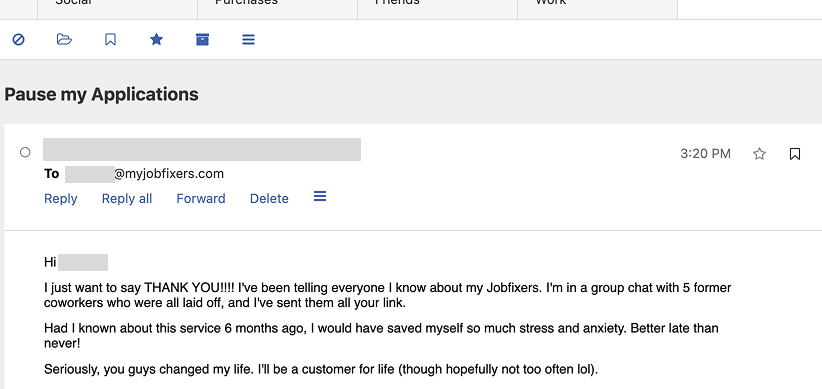 Client feedback 5